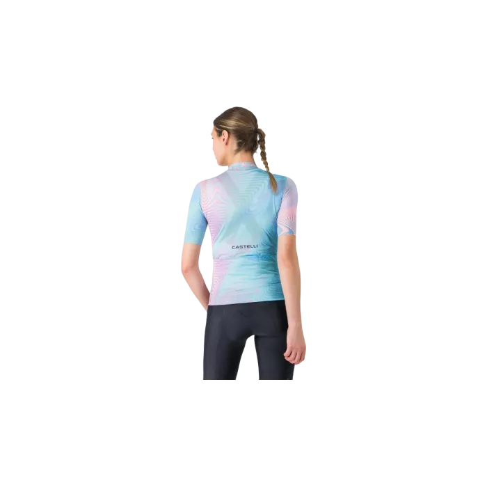 Castelli Cosmic Vortex Jersey Femme - Maillot vélo route respirant