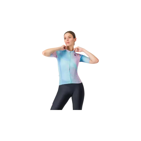 Castelli Cosmic Vortex Jersey Femme - Maillot vélo route respirant