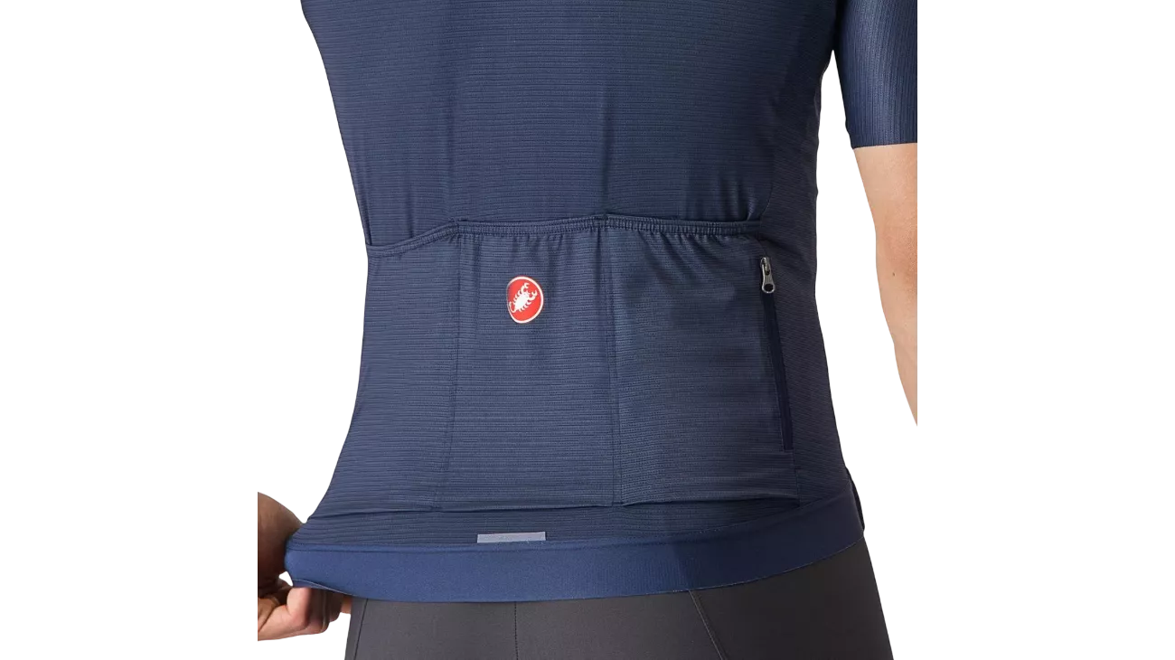 Castelli Espresso Jersey Homme - Maillot vélo route respirant avec guide des tailles