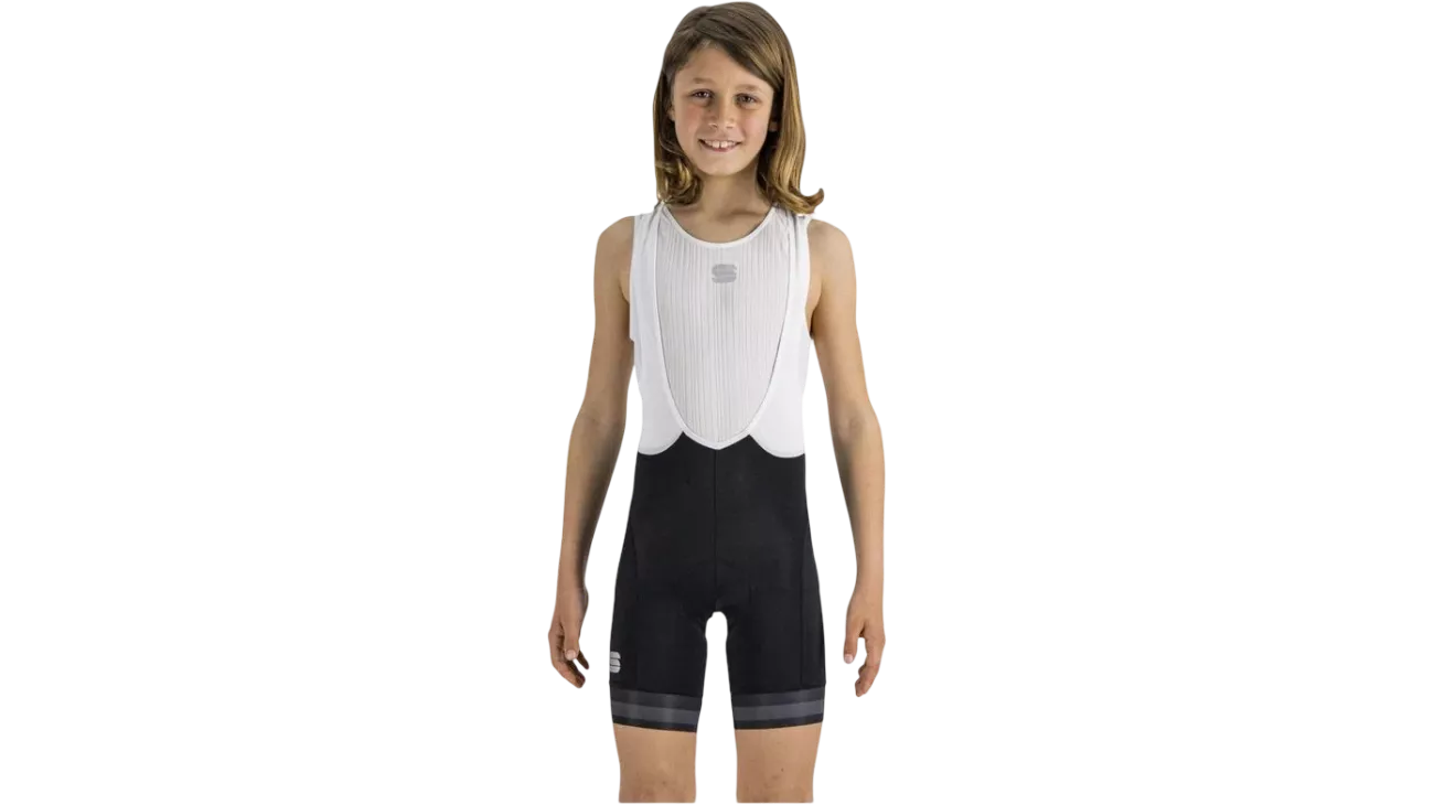 Sportful Tour 2.0 Kid Bibshort - Cuissard vélo enfant avec peau Kid Pro Evo