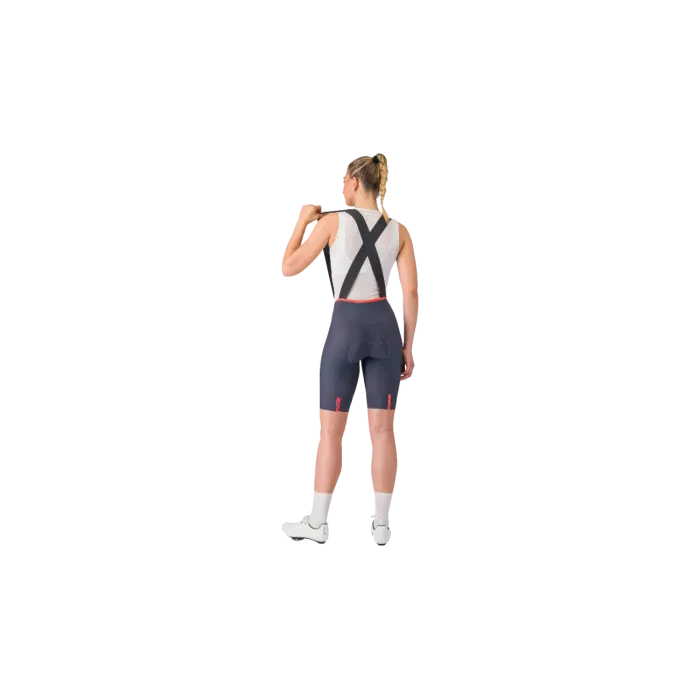 Castelli Prima 2 DT Bibshort Femme - Cuissard vélo à bretelles confortable