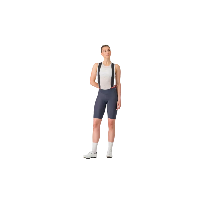 Castelli Prima 2 DT Bibshort Femme - Cuissard vélo à bretelles confortable