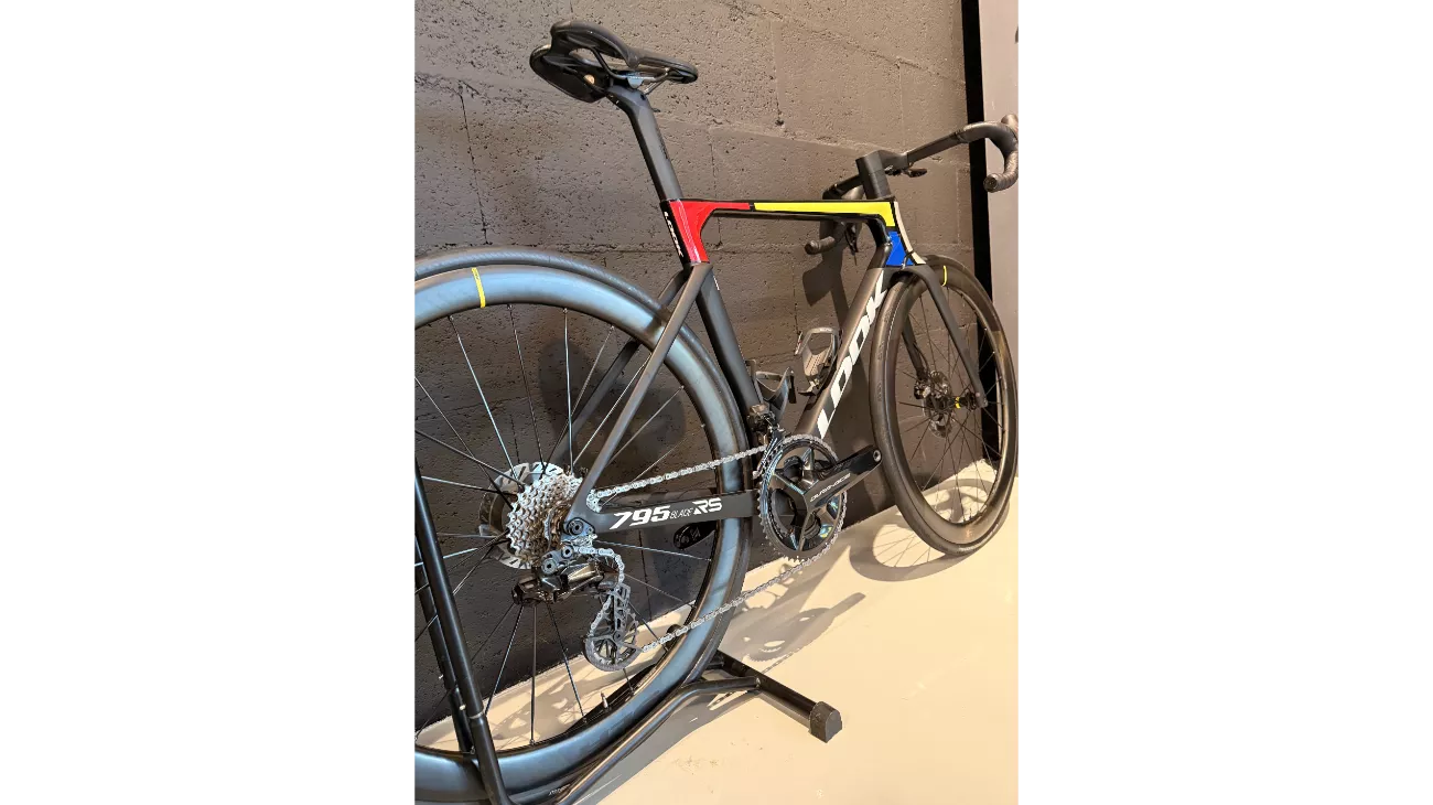 Look 795 Blade RS occasion Dura-Ace Di2 12v Mavic Cosmic SLR 45