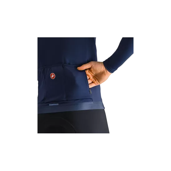 Castelli Espresso Thermal Homme - Maillot vélo thermique manches longues