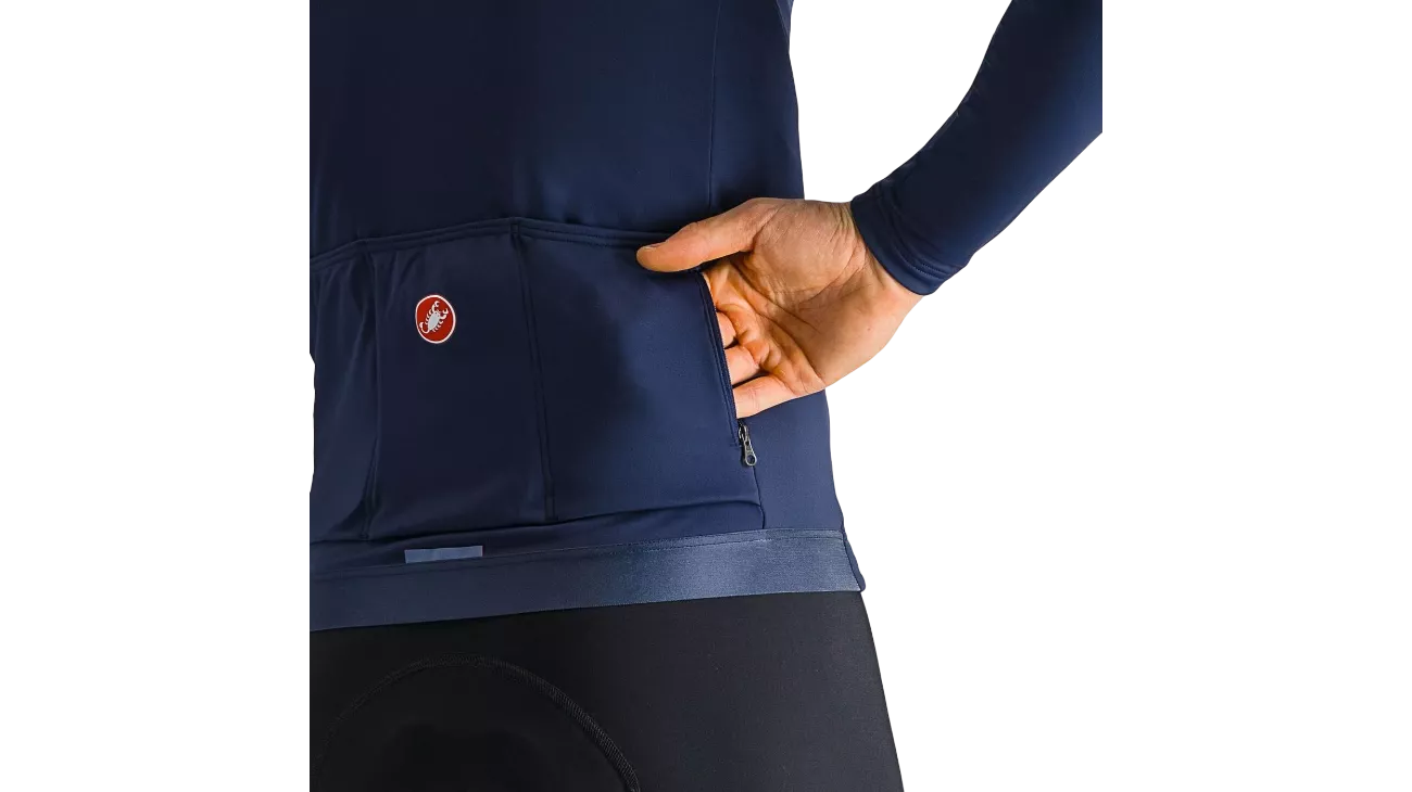 Castelli Espresso Thermal Homme - Maillot vélo thermique manches longues