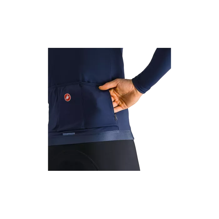 Castelli Espresso Thermal Homme - Maillot vélo thermique manches longues