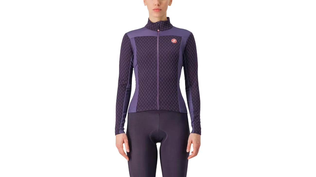 Castelli Sfida 2 Femme - Maillot vélo thermique manches longues