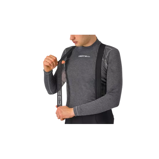 Castelli Espresso Bibtight - Cuissard long hiver vélo homme thermique
