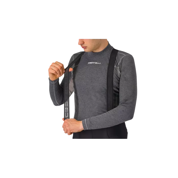 Castelli Espresso Bibtight - Cuissard long hiver vélo homme thermique