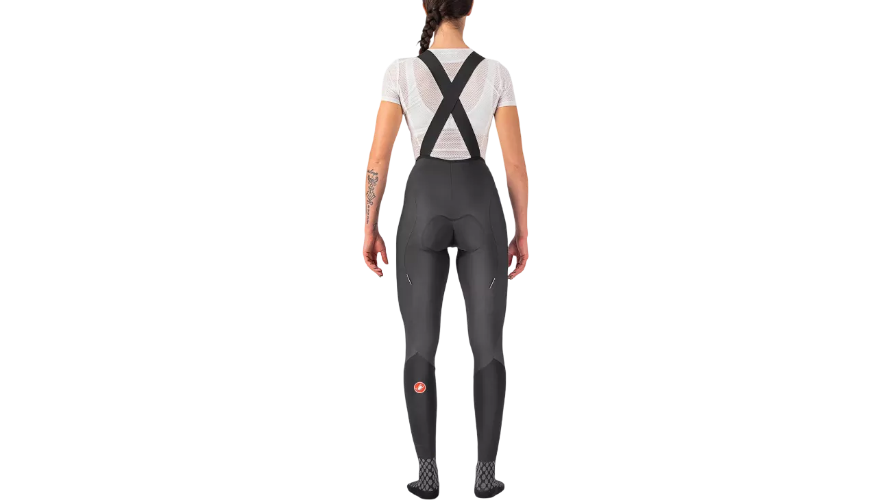 Castelli Semifreddo W DT Bibtight - Cuissard long femme mi-saison thermique