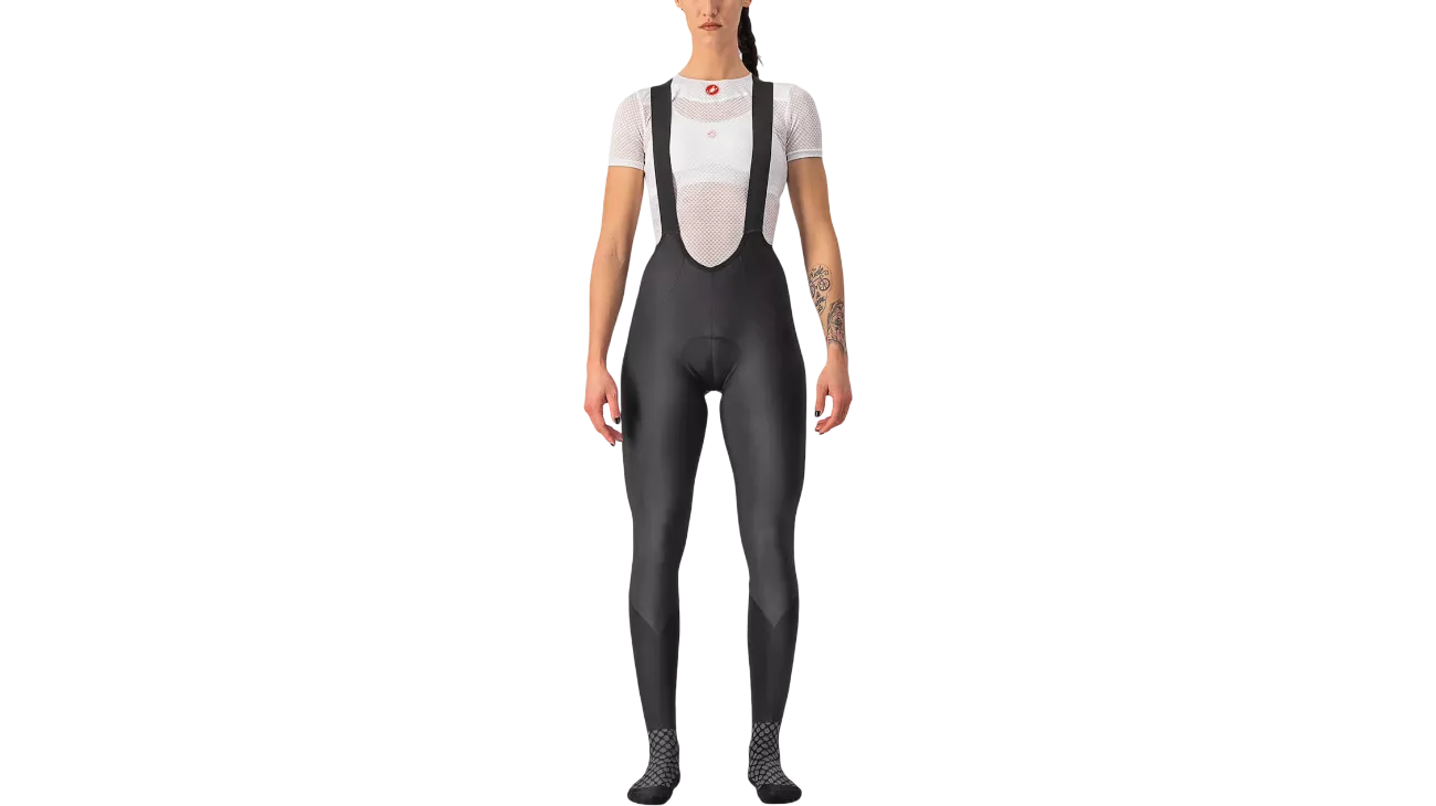 Castelli Semifreddo W DT Bibtight - Cuissard long femme mi-saison thermique