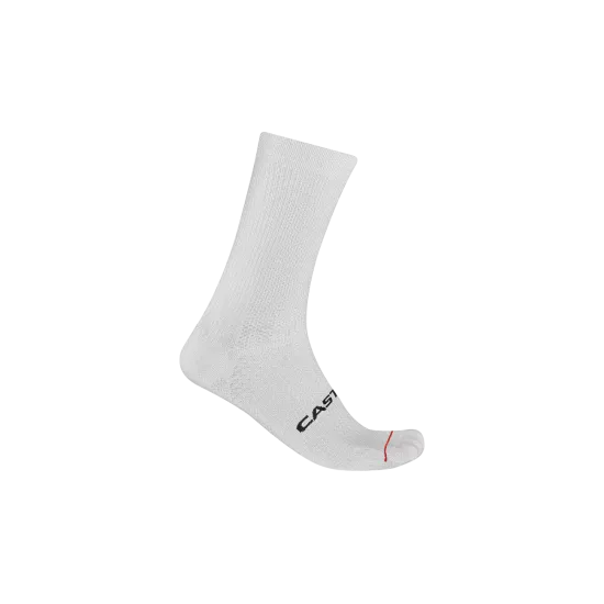 CASTELLI CHAUSSETTES ESPRESSO 18 Blanc