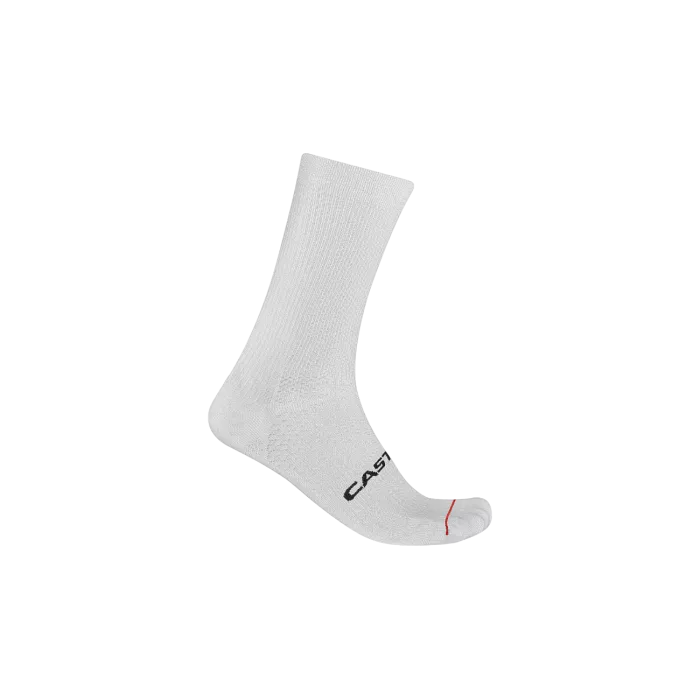CASTELLI CHAUSSETTES ESPRESSO 18 Blanc