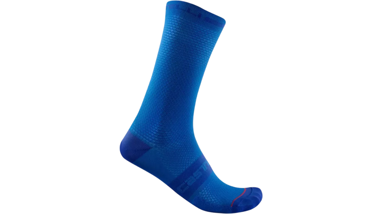 Castelli Superleggera T 18 Sock – Chaussettes cyclisme été ultra-légères | LES ÉQUIPIERS