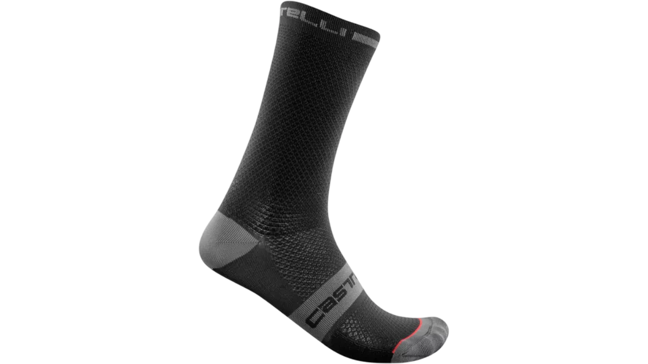 Castelli Superleggera T 18 Sock – Chaussettes cyclisme été ultra-légères | LES ÉQUIPIERS