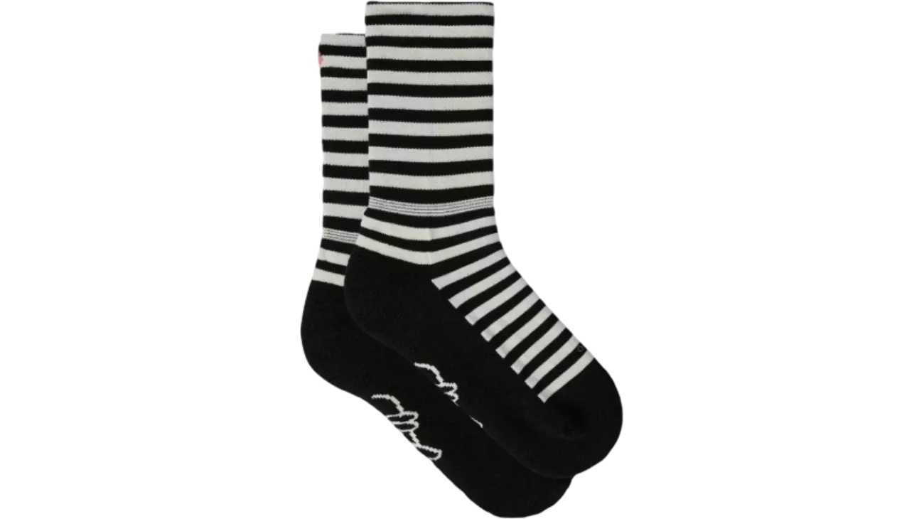 FINGERCROSSED MERINO SOCK RINGLE Noir