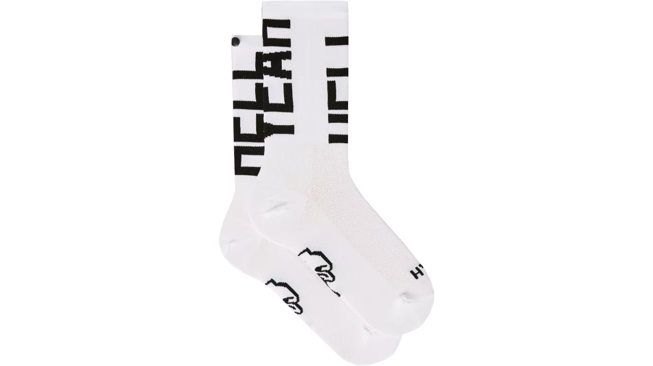 FINGERCROSSED HELL YEAH SOCK BLANC
