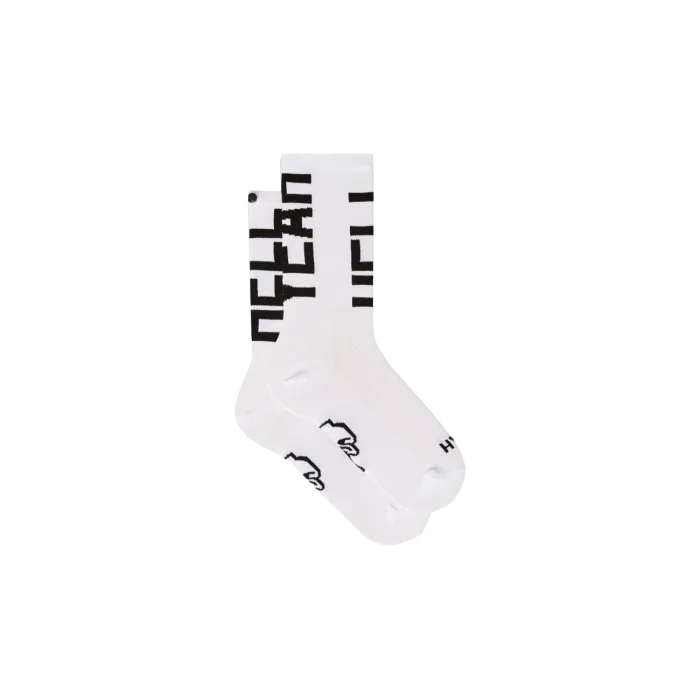 FINGERCROSSED HELL YEAH SOCK BLANC