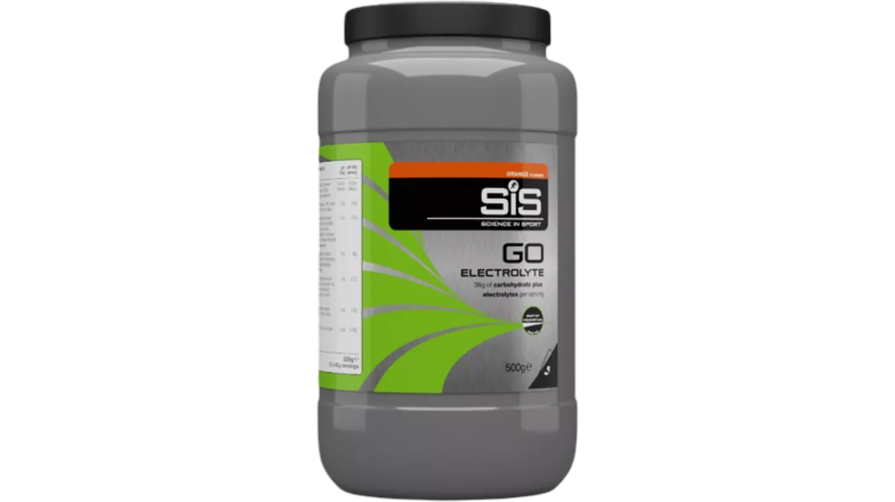 SiS GO Electrolyte Powder 500g – Boisson énergétique et hydratation cyclisme | LES ÉQUIPIERS